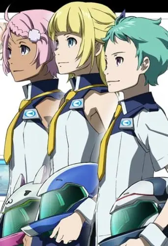 Эврика 7 AO: Цветы Юнгфрау / Eureka Seven AO: Jungfrau no Hanabana-tachi