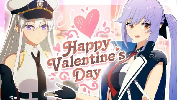 Лазурный путь: Специальная миссия в честь Дня святого Валентина / Azur Lane Valentine Special Mission